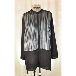 Cato Black/ White/ Gray Tunic Top size 18/20W